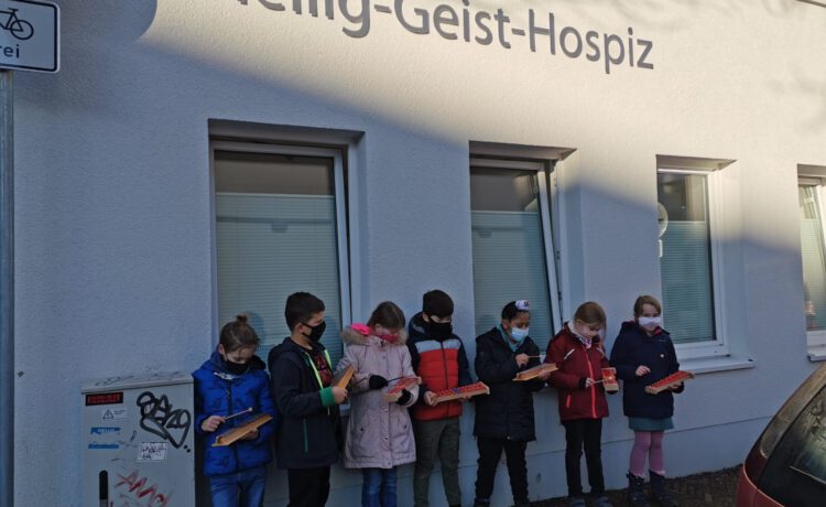 Besuch am Hospiz