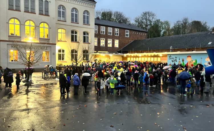 Regen und Sturm getrotzt