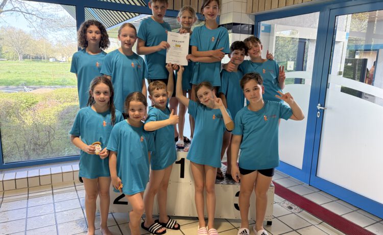 Wir sind Vize-Kreismeister im Schwimmen!